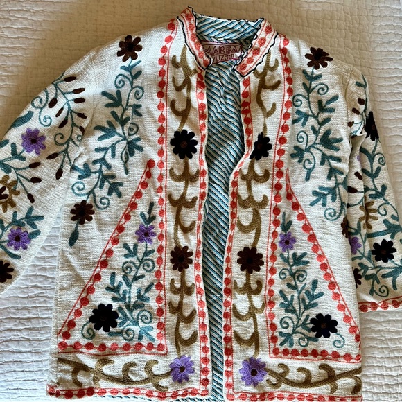 Marea by LizJoy Jackets & Blazers - EUC, Marea by Liz Joy suzani jacket